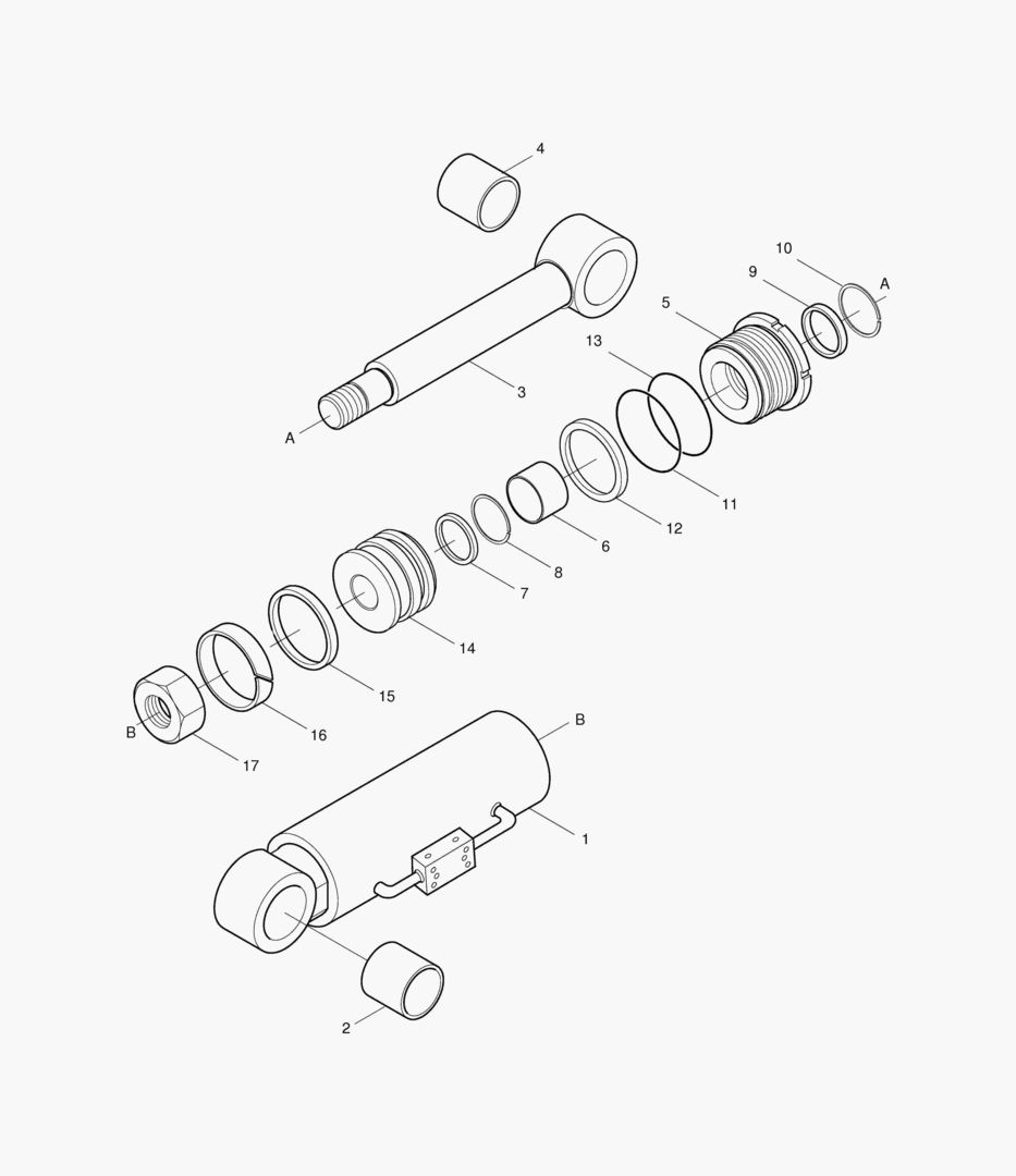 4430 DOZER CYLINDER купить в СПб