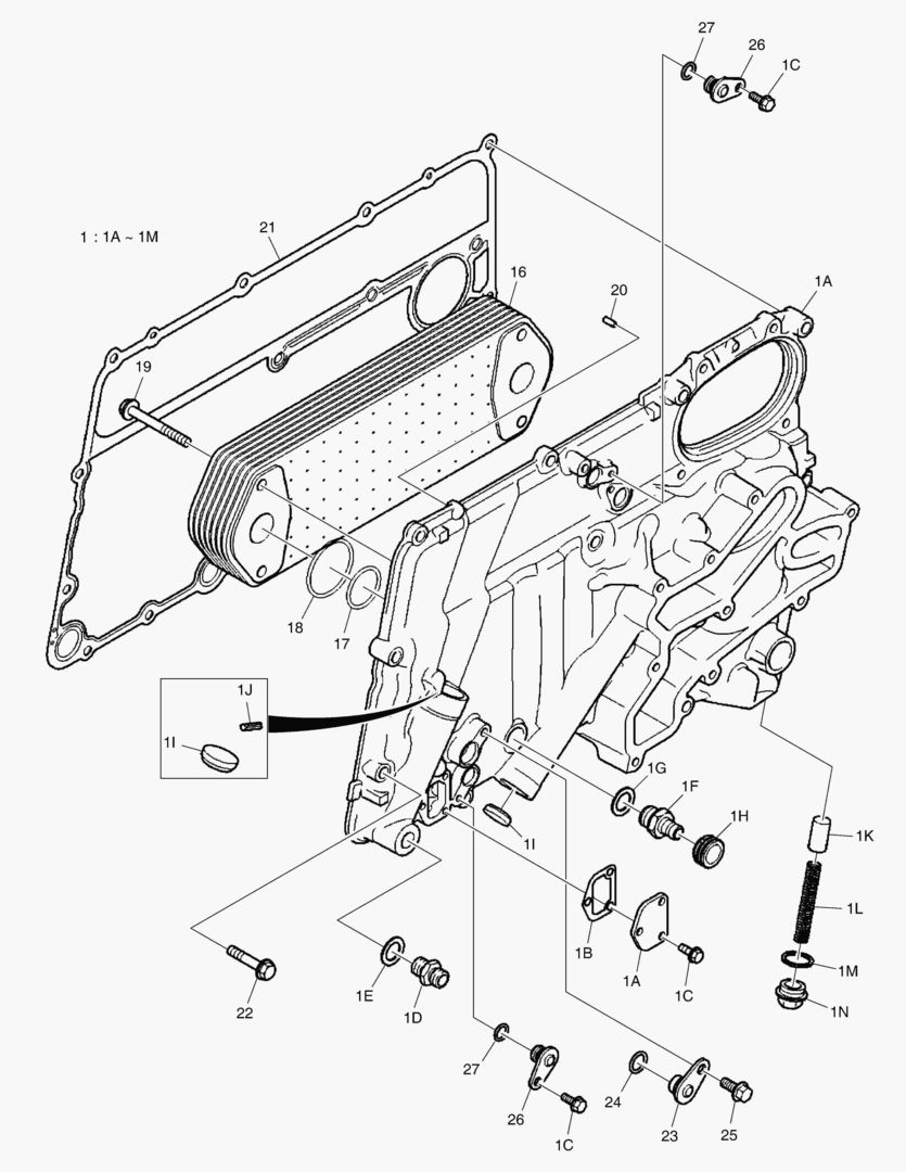 025 OIL COOLER купить в СПб