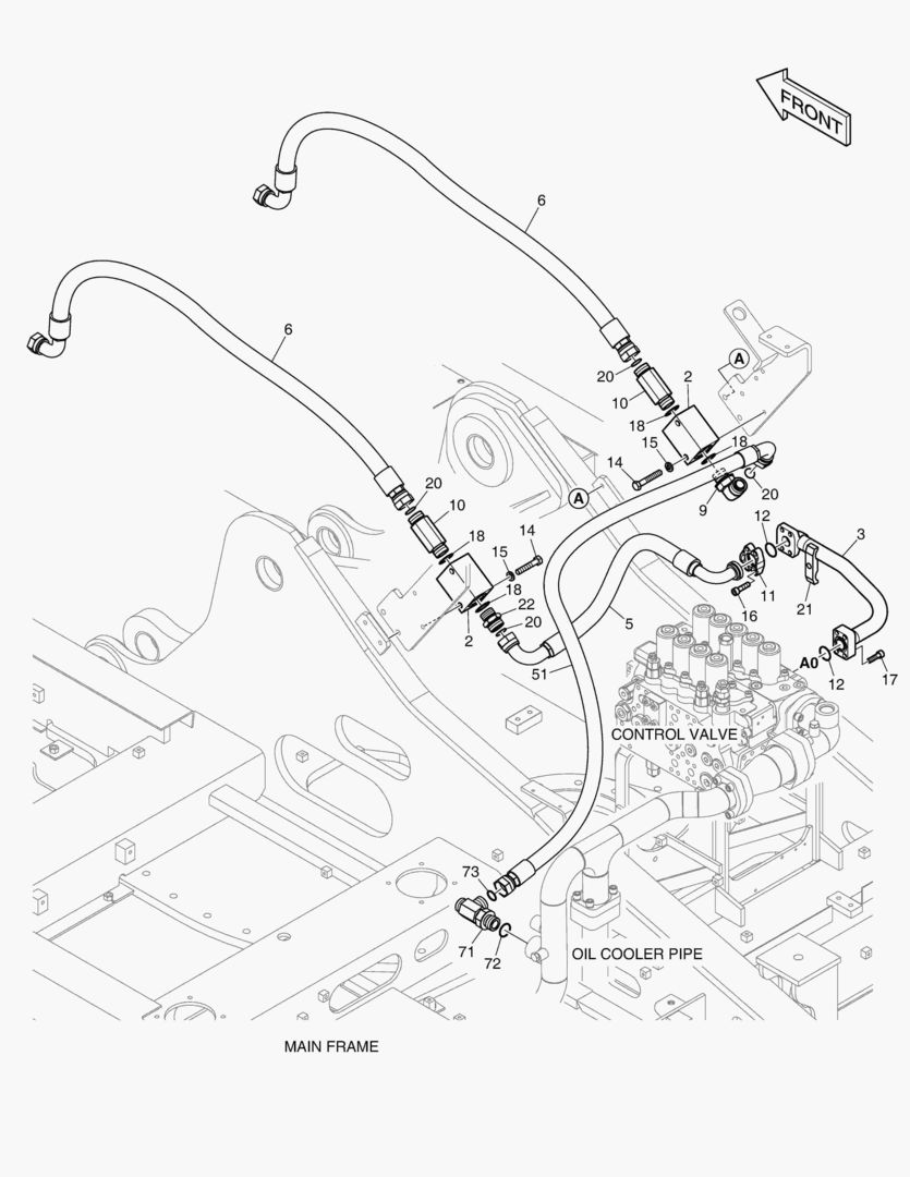 7101 MAIN PIPING - ONE WAY(ARTI BOOM) [7134~] купить в СПб