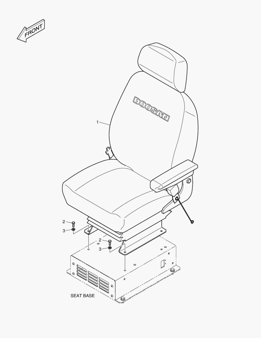 1440 SEAT ASS`Y - AIR SUSPENSION купить в СПб
