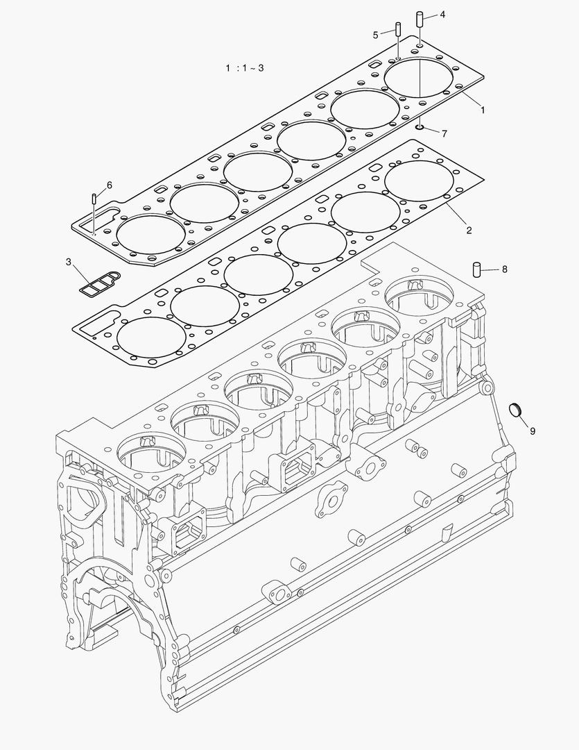 002 CYLINDER BLOCK (2) купить в СПб