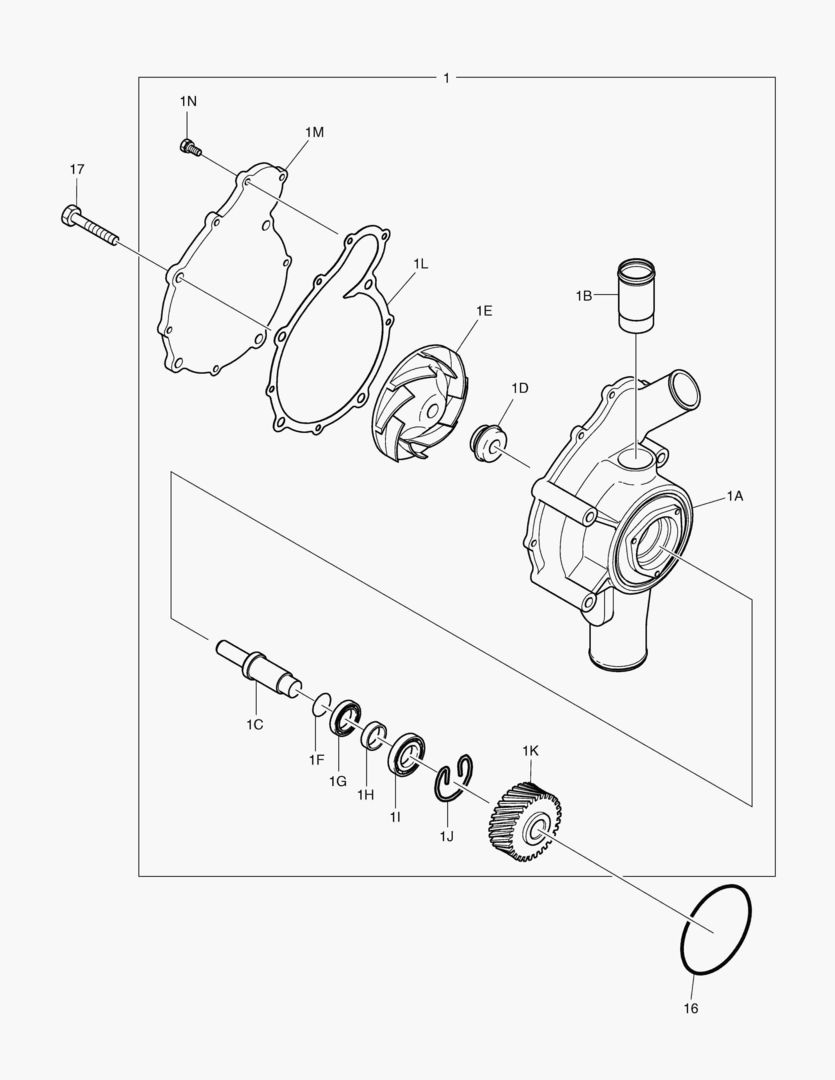 013 WATER PUMP купить в СПб