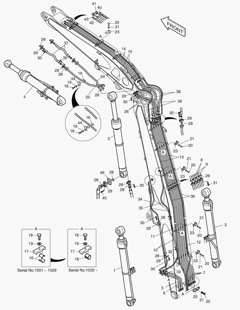 3130 FRONT PIPING