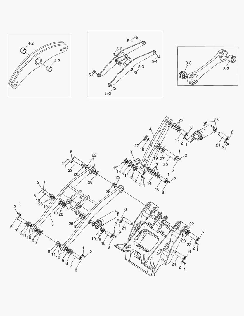 5980 FRONT ASSY-SUPER LONG BOOM купить в СПб