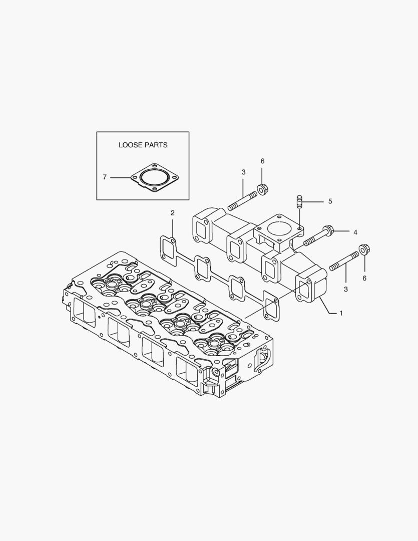 016 EXHAUST MANIFOLD