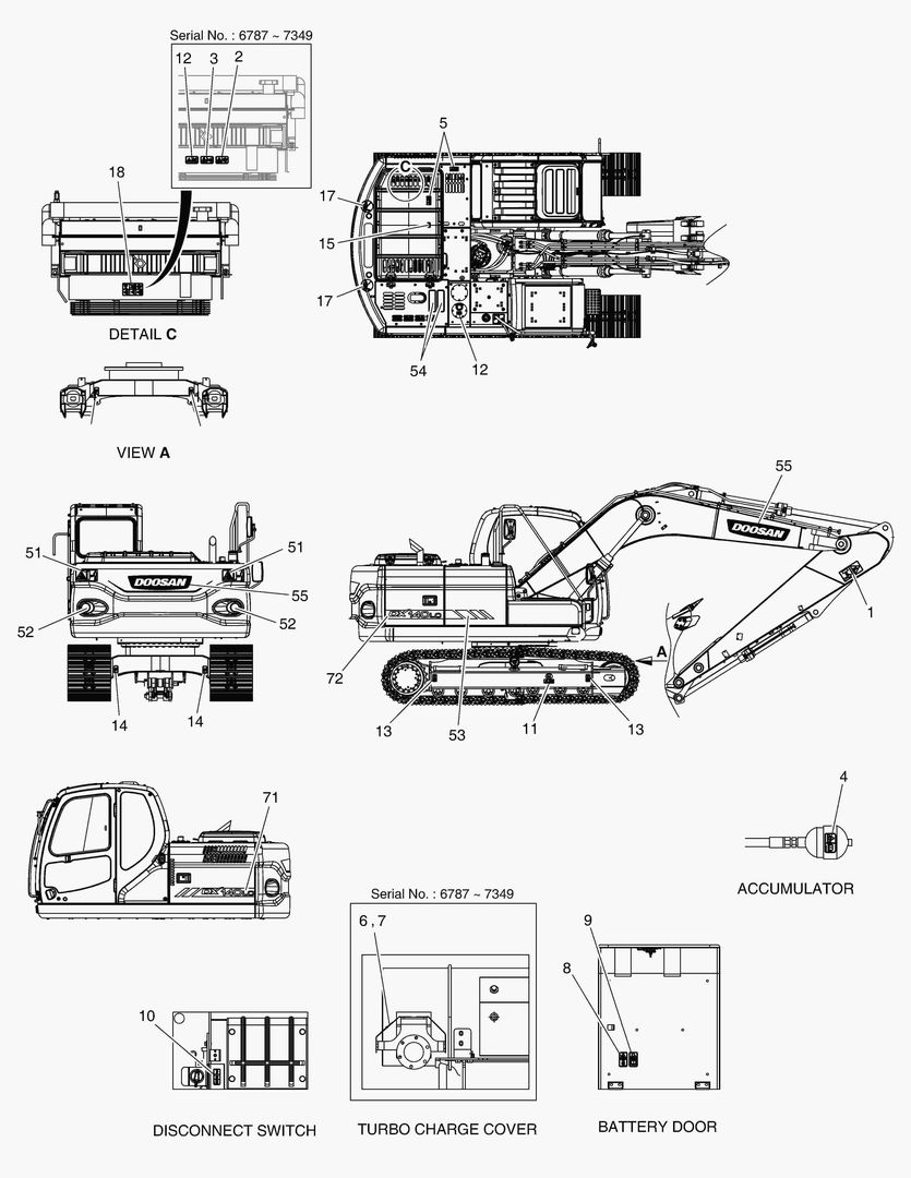 5310 DECAL - EXTERIOR [6787~] купить в СПб