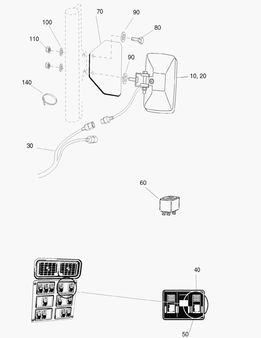 G500-64 WORKING LIGHT