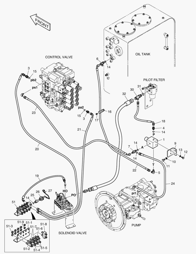 6150 PILOT PIPING - ONE OR TWO WAY [5001~7754] купить в СПб
