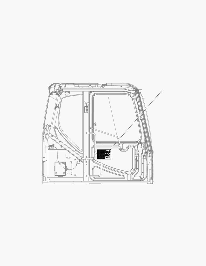 5450 DECAL - LUBRICATION [6787~] купить в СПб