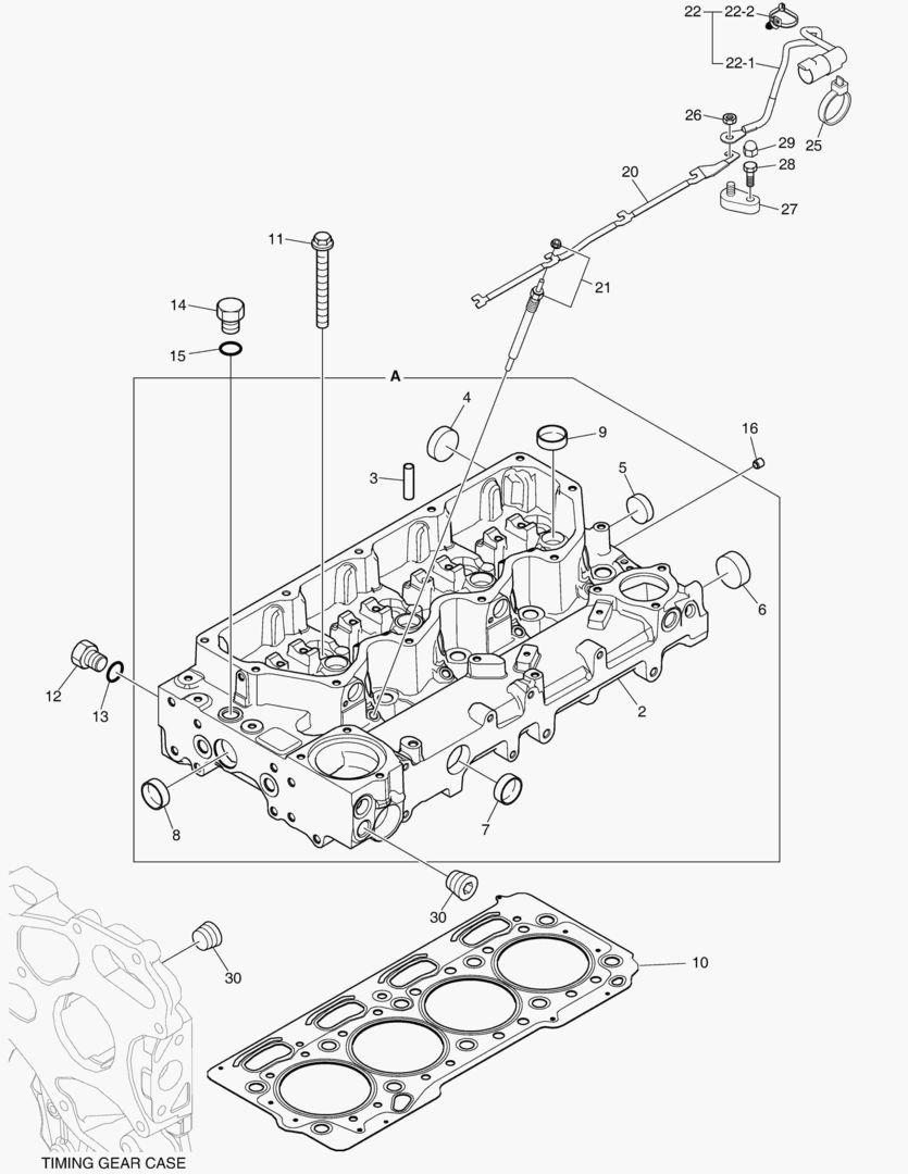 010 CYLINDER HEAD купить в СПб