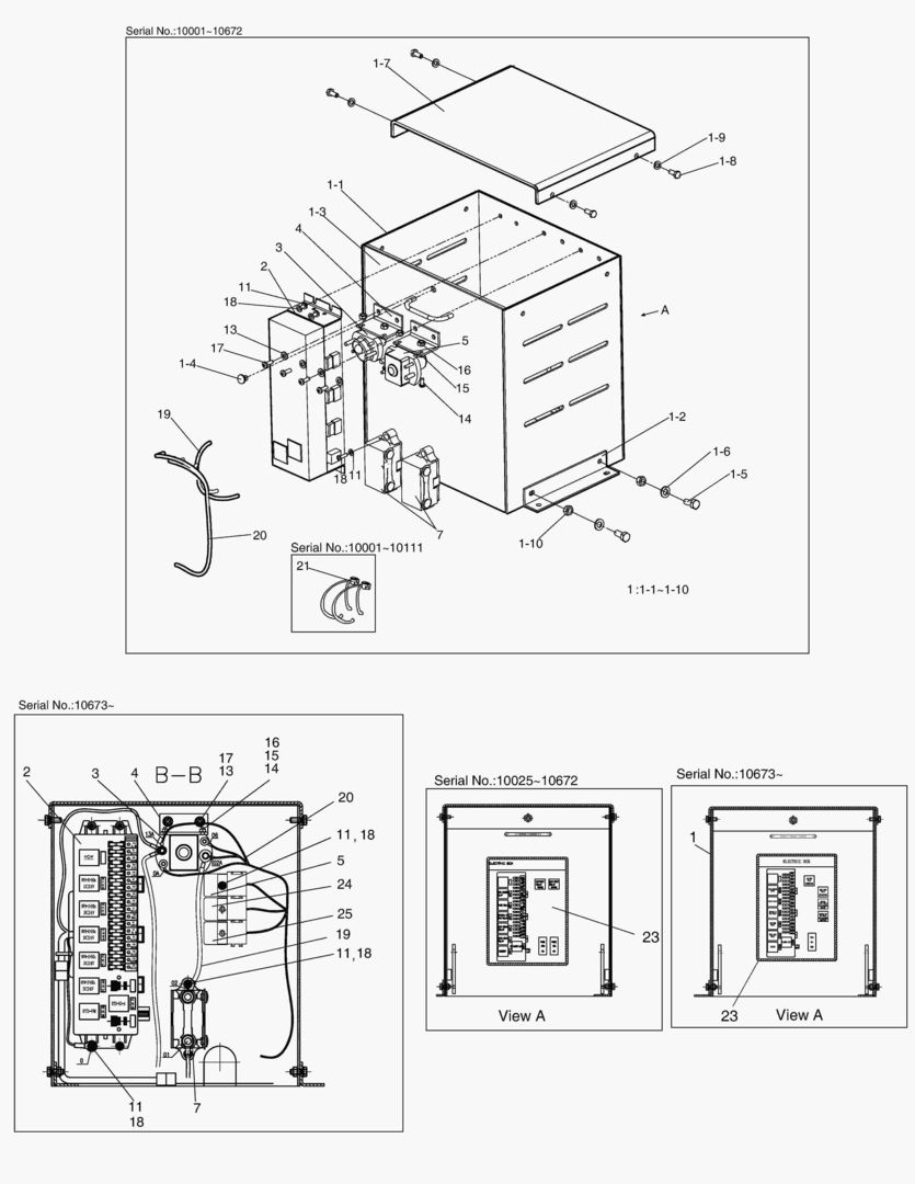 1415 ELECTRIC PARTS(3) - ELECTRIC BOX [~11391] купить в СПб