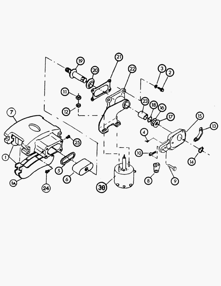 G036-7 CALIPER; PARKING BRAKE купить в СПб
