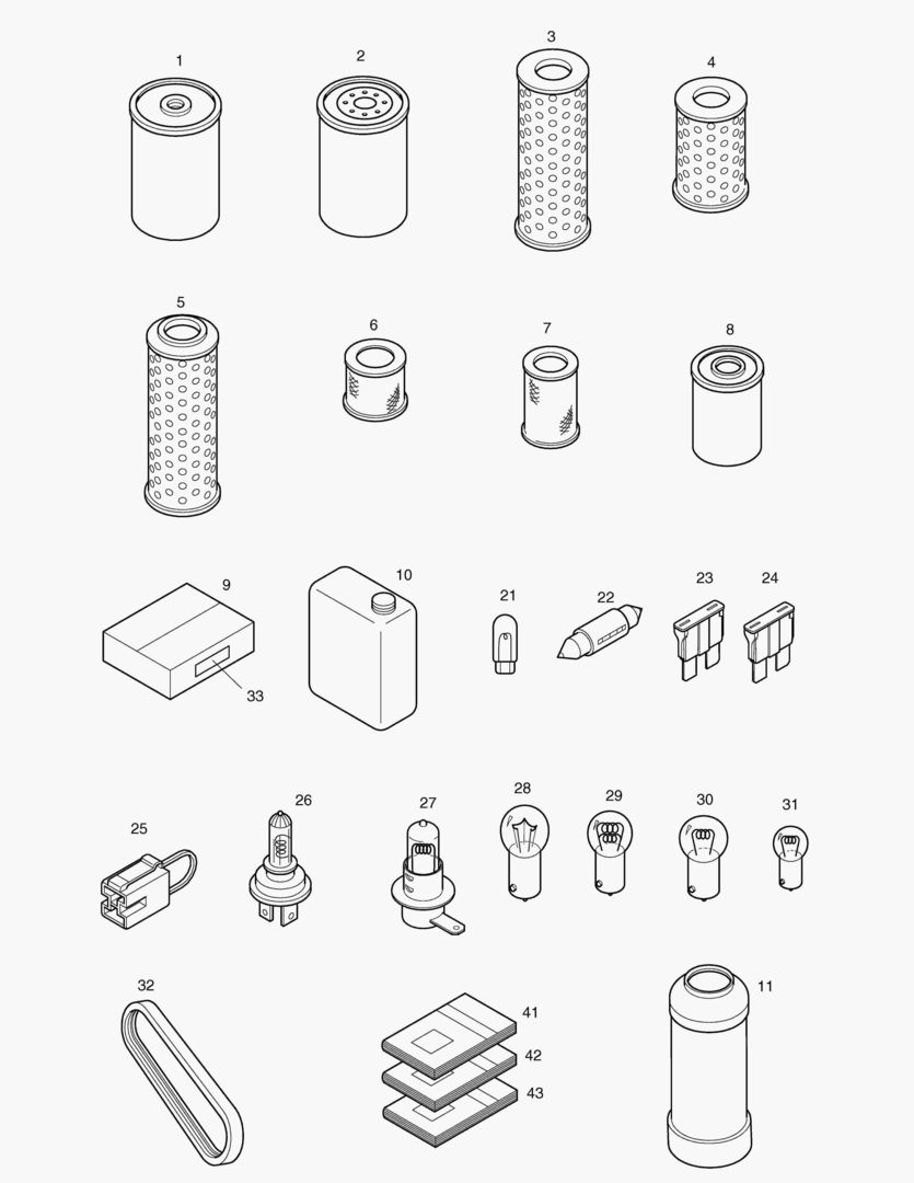 4110 SPARE PARTS