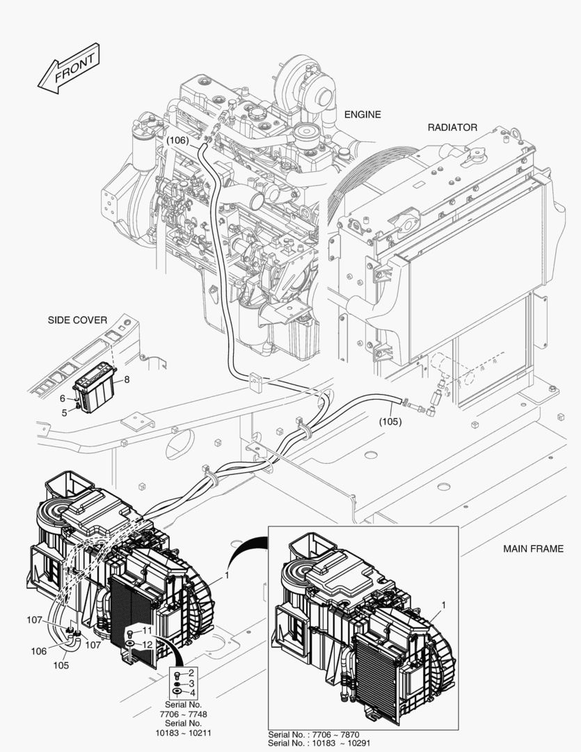 7890 AIRCONDITIONER(1) - HEATER [7706~] купить в СПб