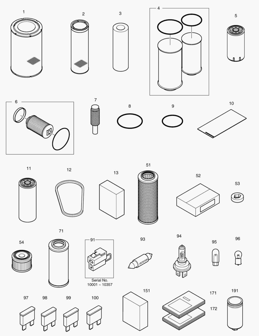 4110 SPARE PARTS купить в СПб
