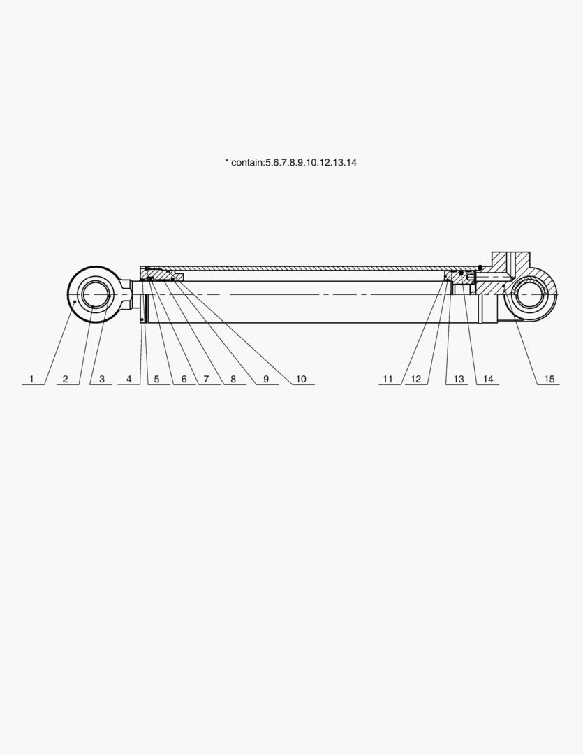 3396 STEERING CYLINDER(R.H&JY)