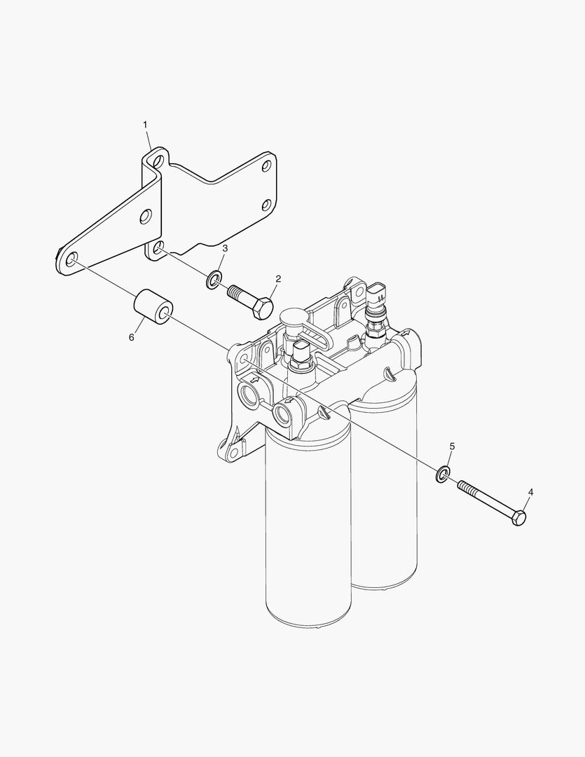 096 FUEL FILTER (1) купить в СПб