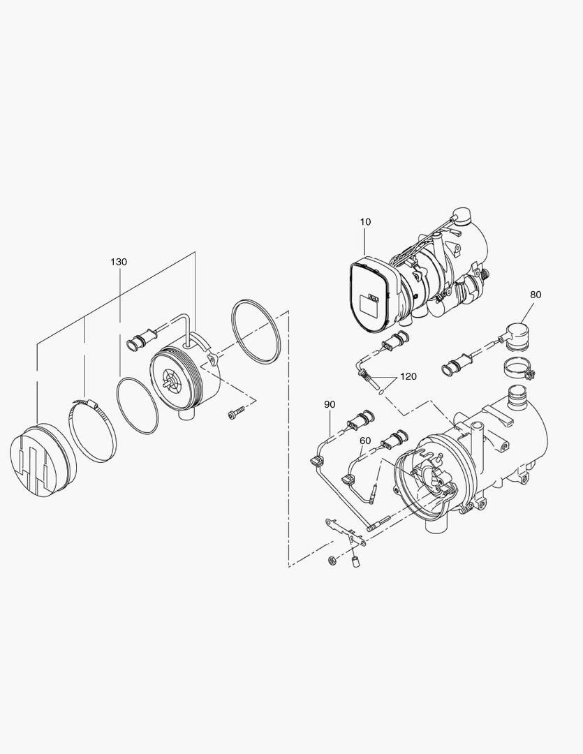 G500-190 PARKING HEATER, HEATER [~ 7X1071] купить в СПб