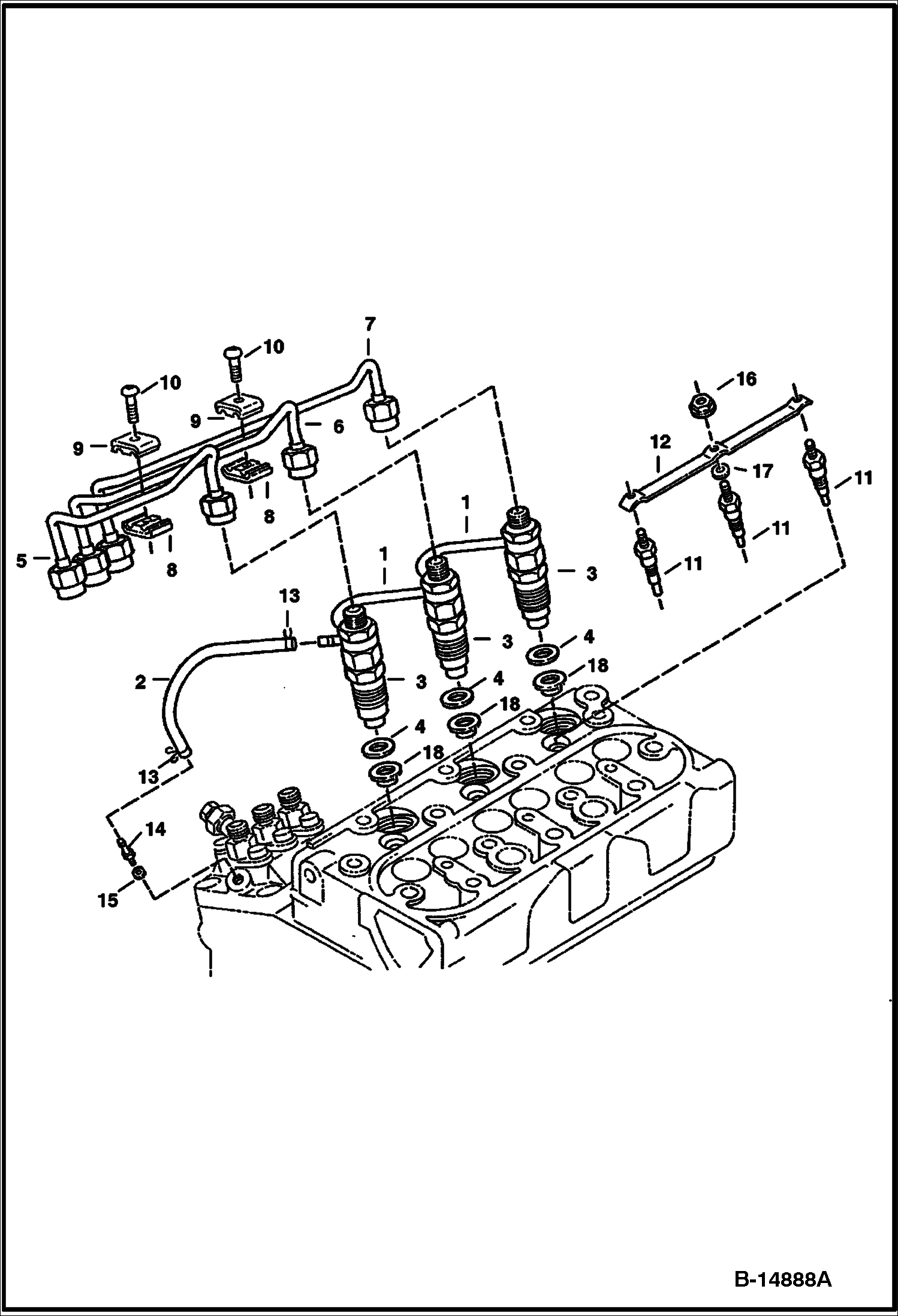 СОПЛО ФОРСУНКИ (KUBOTA D722-E2B-BC-3) (TIER II REPLACEMENT)