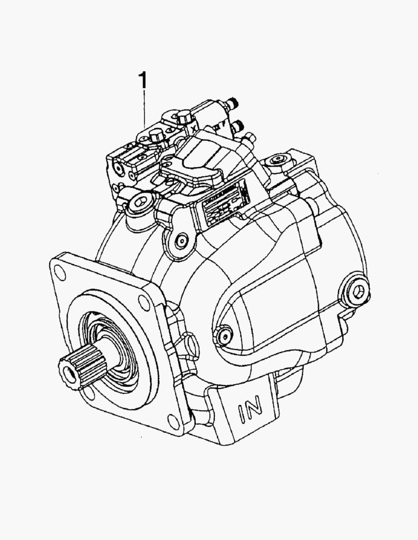 G190-66A MAIN HYDRAULIC PUMP [810053~]