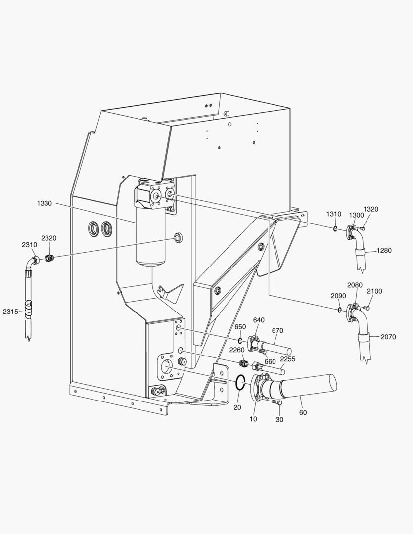 G190-20 HYDRAULIC TANK купить в СПб