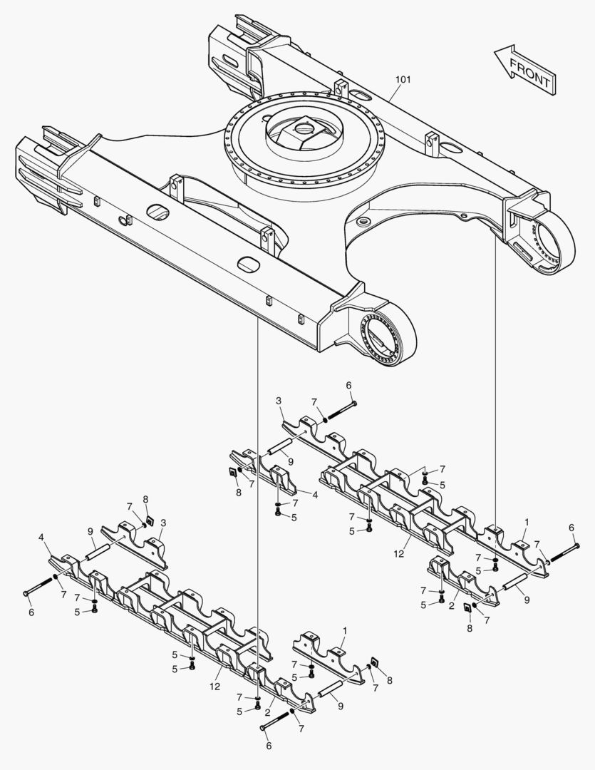 6251 TRACK FRAME - FULL GUARD [6602~] купить в СПб