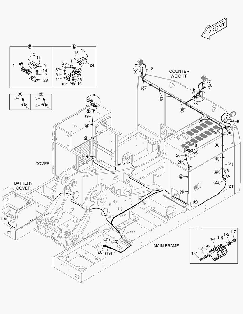 7000 AROUND VIEW MONITOR - HARNESS купить в СПб