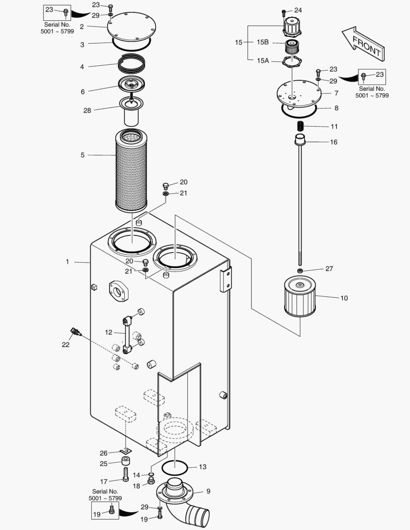 1220 OIL TANK [5001~5801] купить в СПб