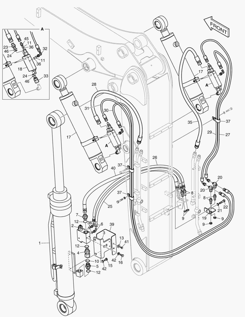 6571 BOOM PIPING - LOCK VALVE(ARTI.) [1813~] купить в СПб