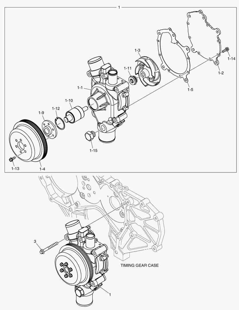 003 WATER PUMP