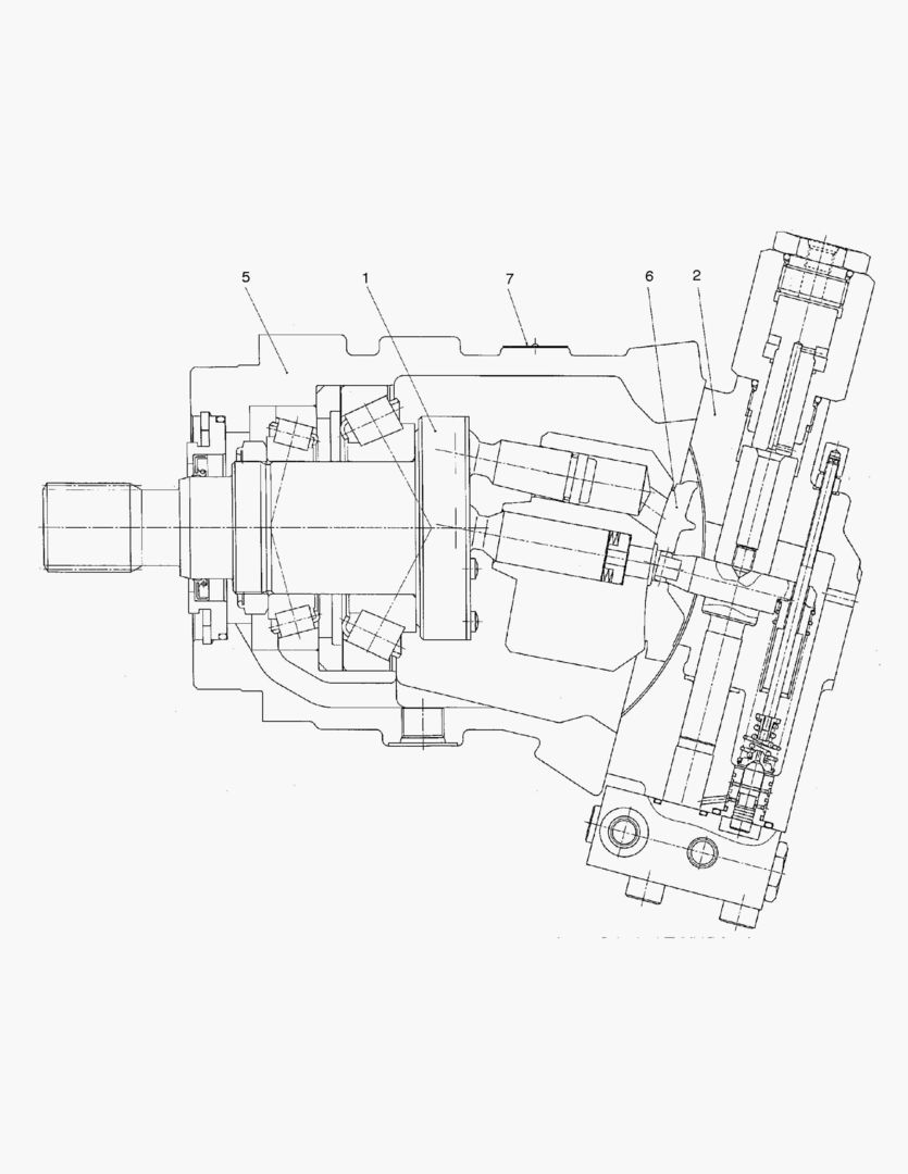 4190 PISTON MOTOR-TRAVEL MOTOR [1001~3750] купить в СПб