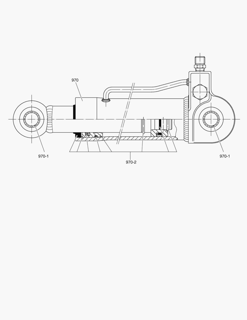 G310-11 CAB TILTING CYLINDER