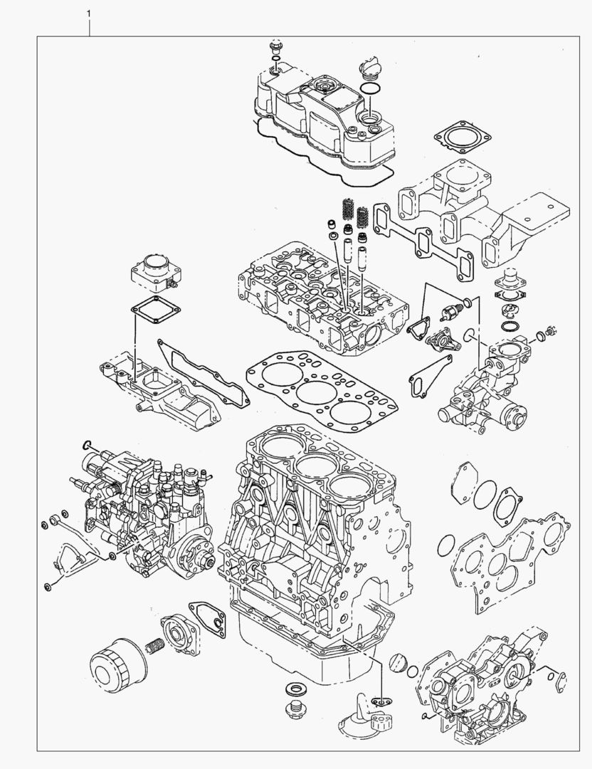 150 ENGINE GASKET KIT [20592~] купить в СПб