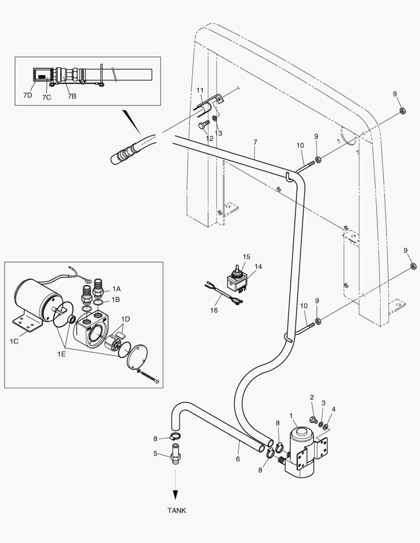 1580 FUEL FILLER PUMP купить в СПб