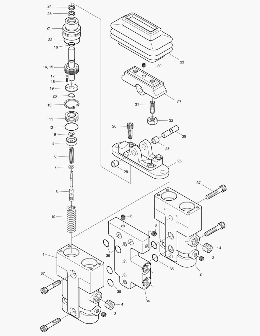 4200 PEDAL VALVE