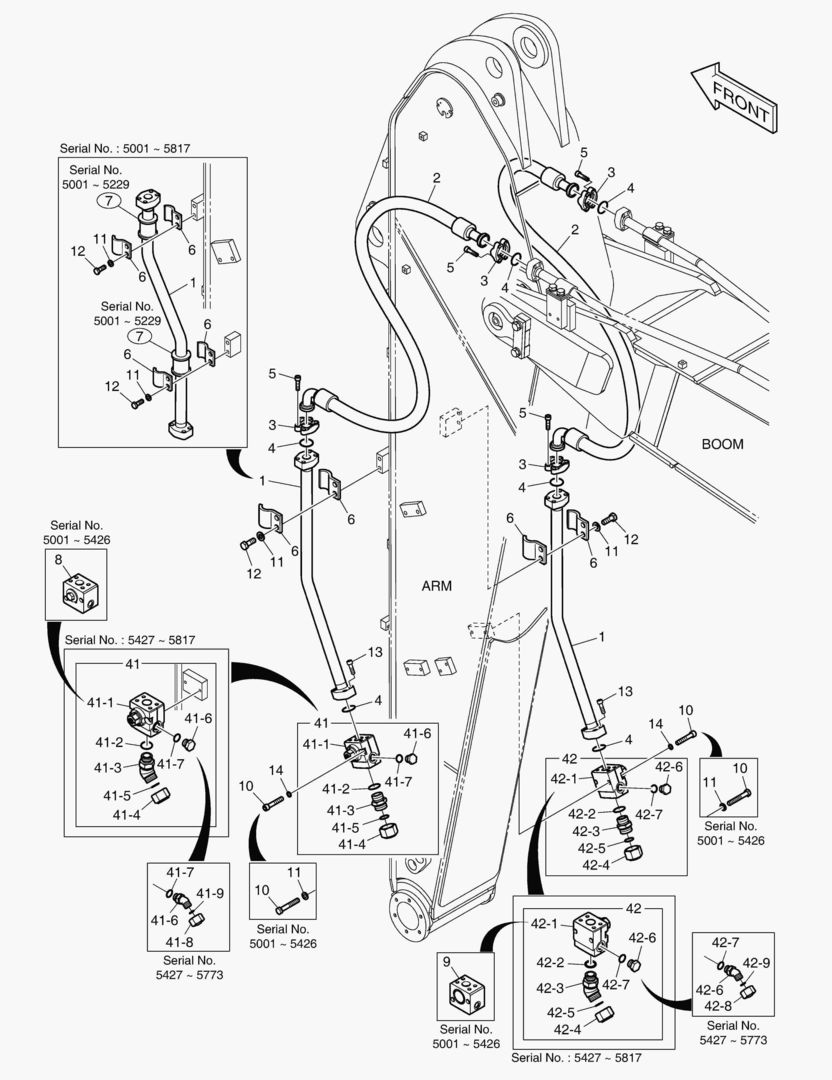6460 ARM PIPING - ARM 2.6m (ONE & TWO WAY) купить в СПб