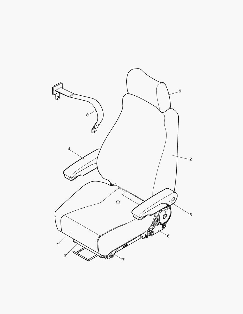 1370 SUSPENSION SEAT купить в СПб