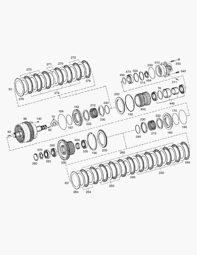 3141 CLUTCH-KV+K1(1) [1397~] купить в СПб