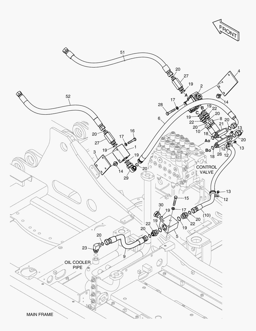 6411 MAIN PIPING - TWO WAY [11238~] купить в СПб