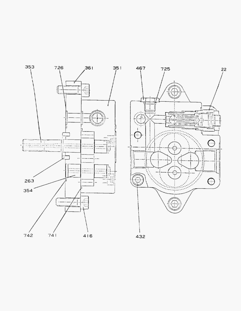 6120 GEAR PUMP [1~1380] купить в СПб