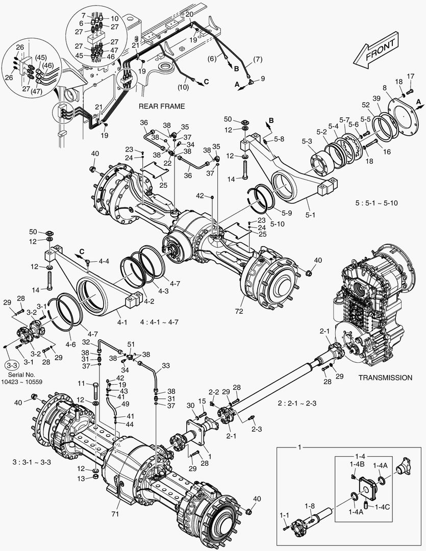 1160 AXLE & DRIVE SHAFT купить в СПб