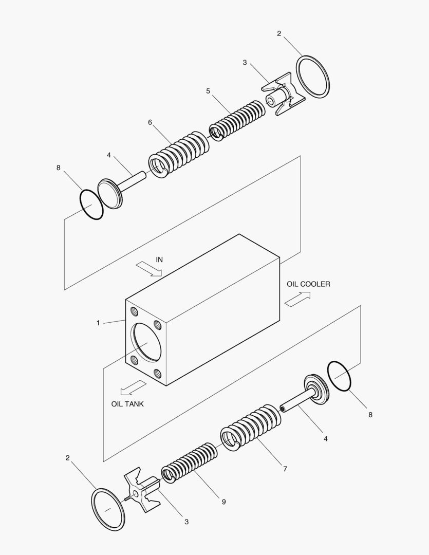 6560 BY-PASS VALVE [4~98] купить в СПб