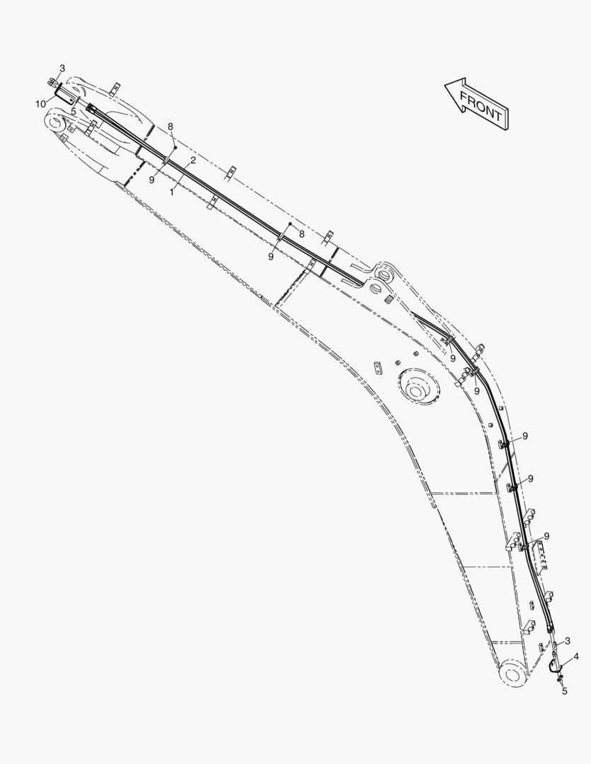 6210 BOOM PIPING - QUICK COUPLER купить в СПб