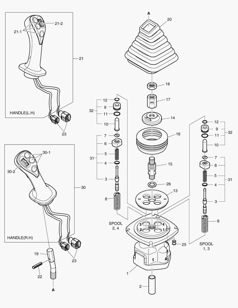 4211 JOYSTICK VALVE [10012~] купить в СПб