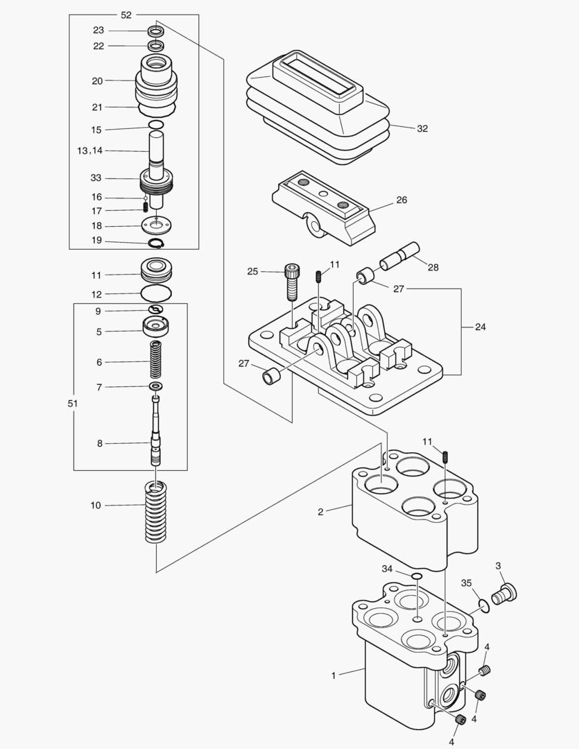 4210 PEDAL VALVE
