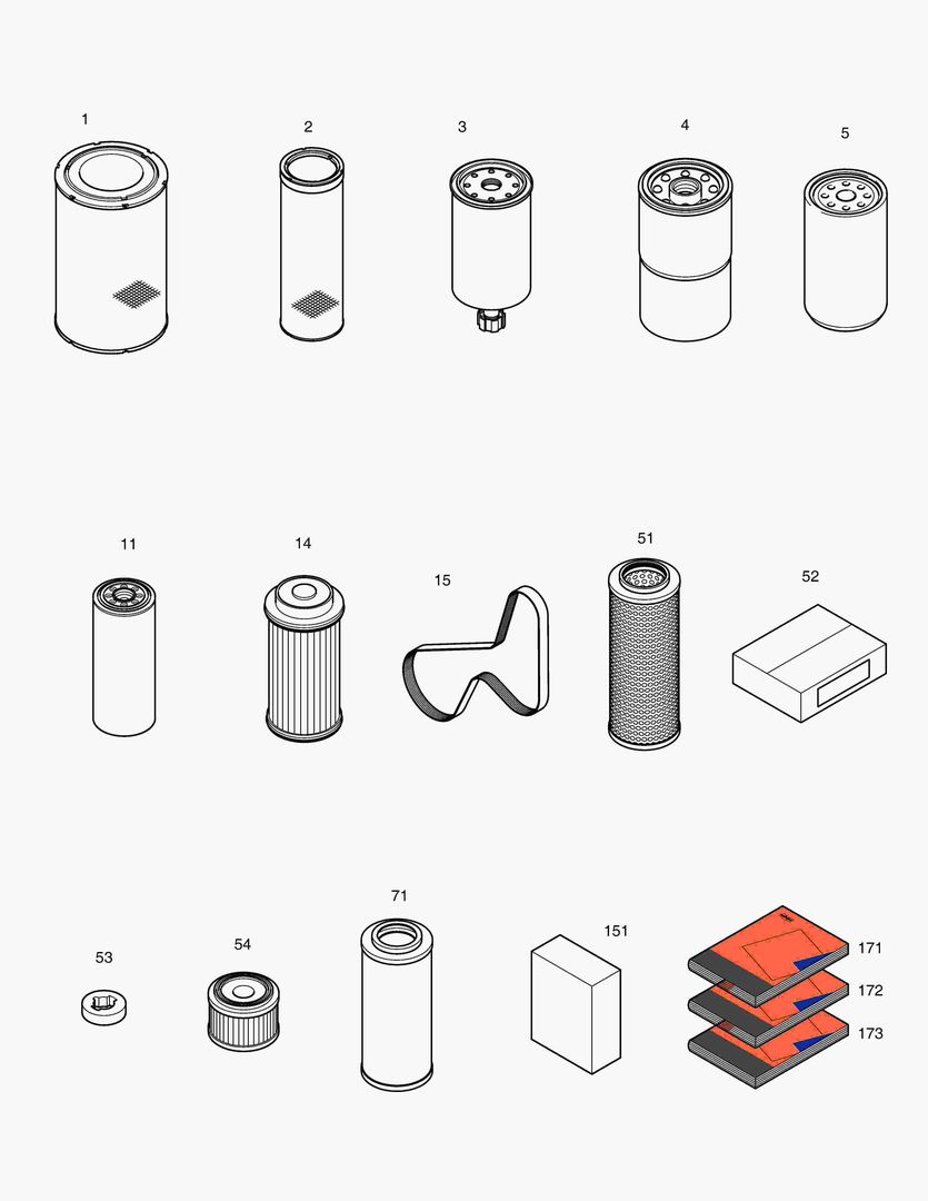 4110 SPARE PARTS