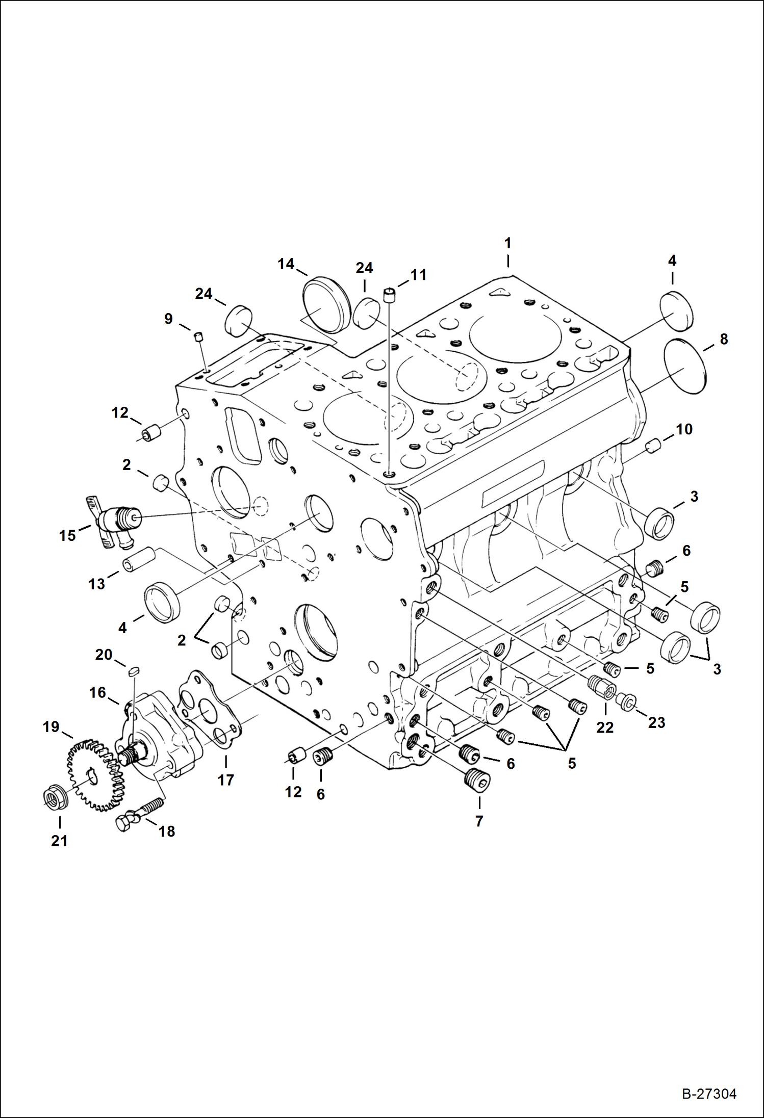 КАРТЕР ДВИГАТЕЛЯ