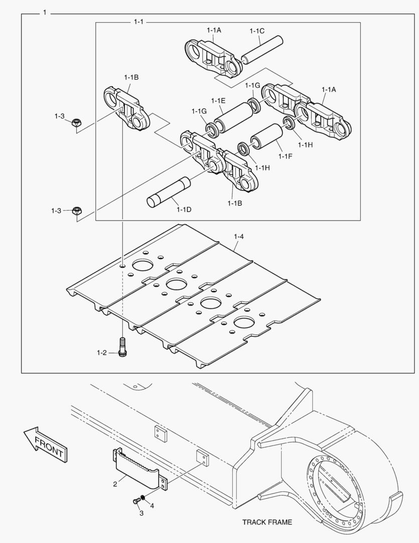 7131 TRACK SHOE - 600G(DOUBLE GROUSER) [5312~] купить в СПб