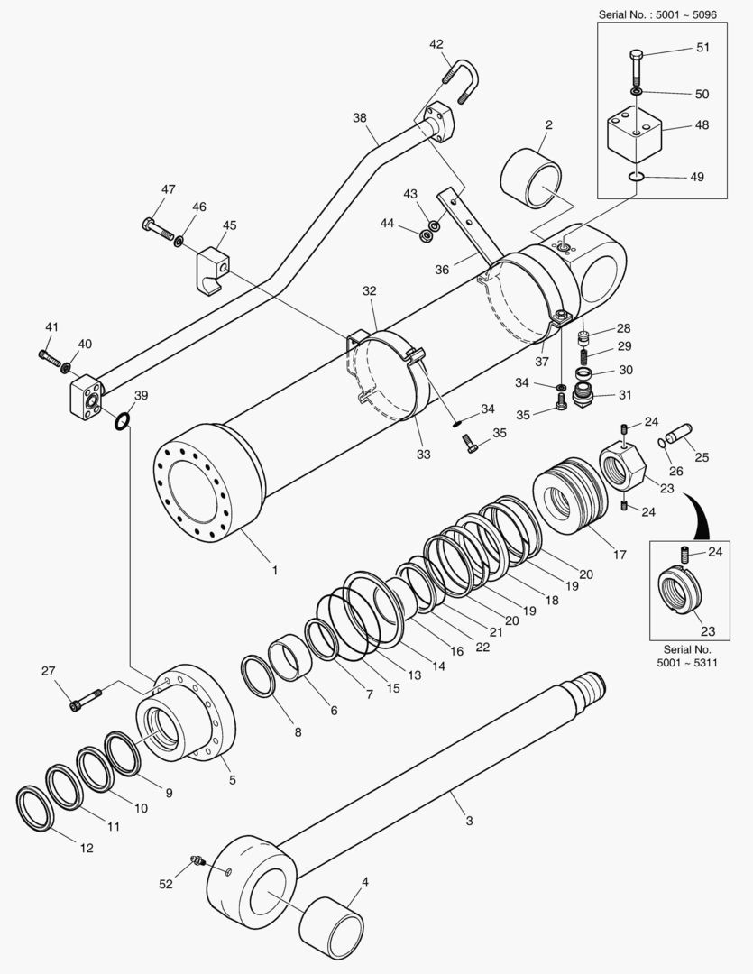 4250 ARM CYLINDER [5001~5352]