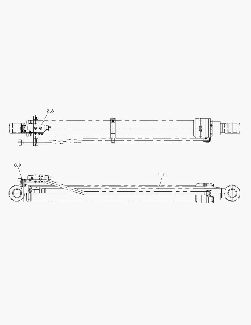 3140 ARM CYLINDER
